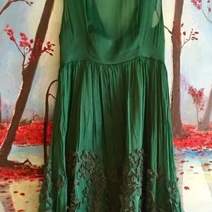 🌺Stunning Anthropologie silk dress🌺